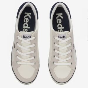 Keds White and Blue Sneakers Color Snow White/Navy Size 7M ( N - 5)